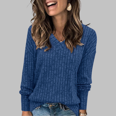 Kimberly | Comfy V-Neck Sweater