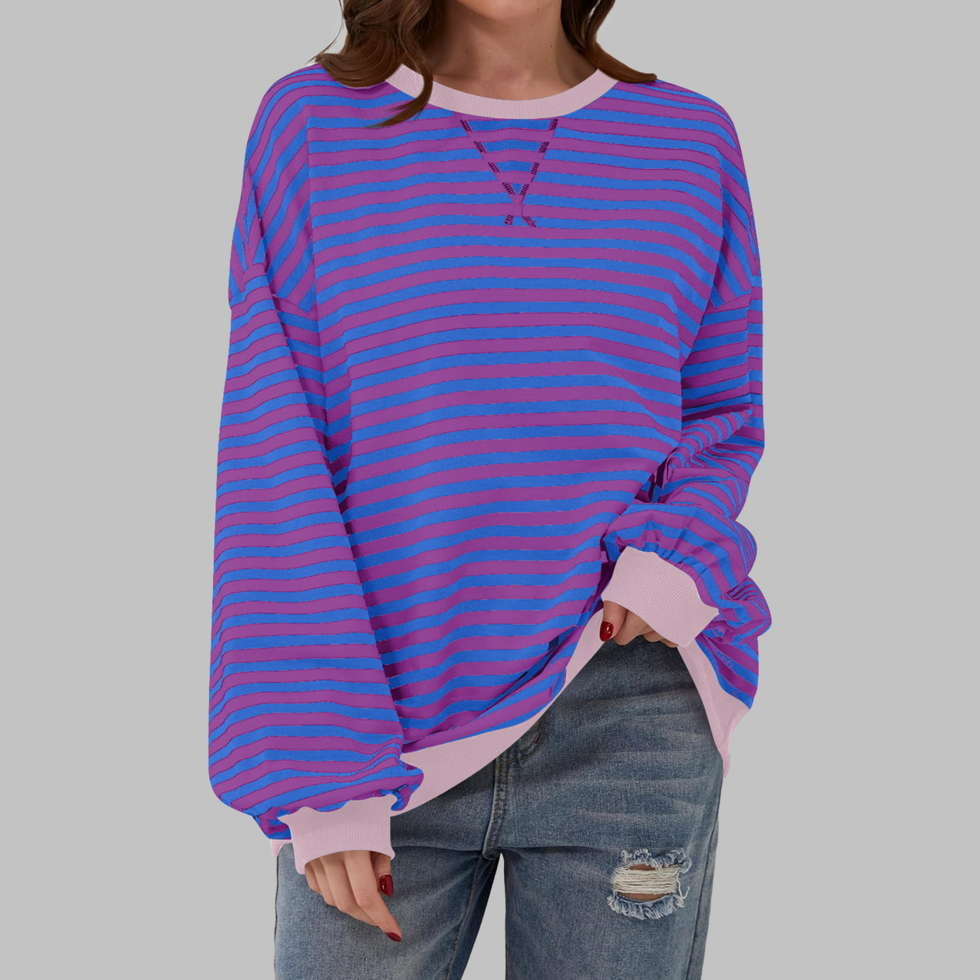 Paloma | Long Sleeve Round Neck Sweatshirt