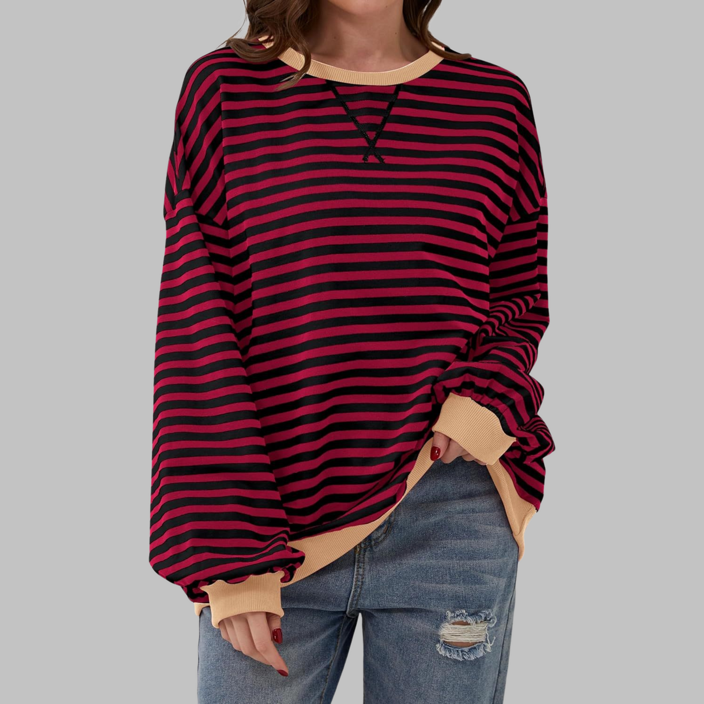 Paloma | Long Sleeve Round Neck Sweatshirt