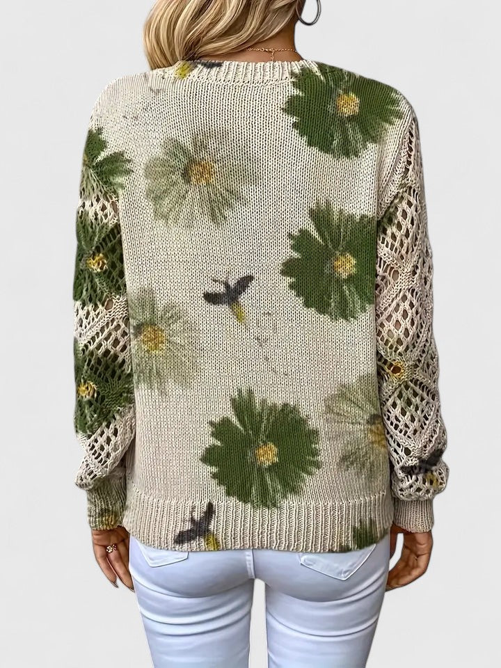 Anaya | Floral Elegant Sweater