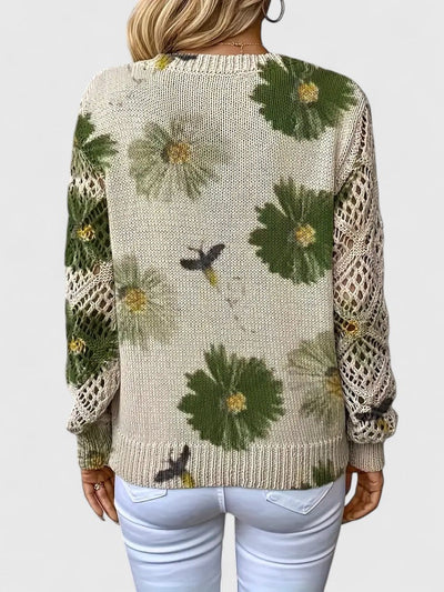 Anaya | Floral Elegant Sweater