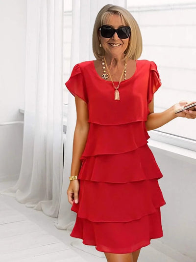 Maloi | Loose chiffon dress