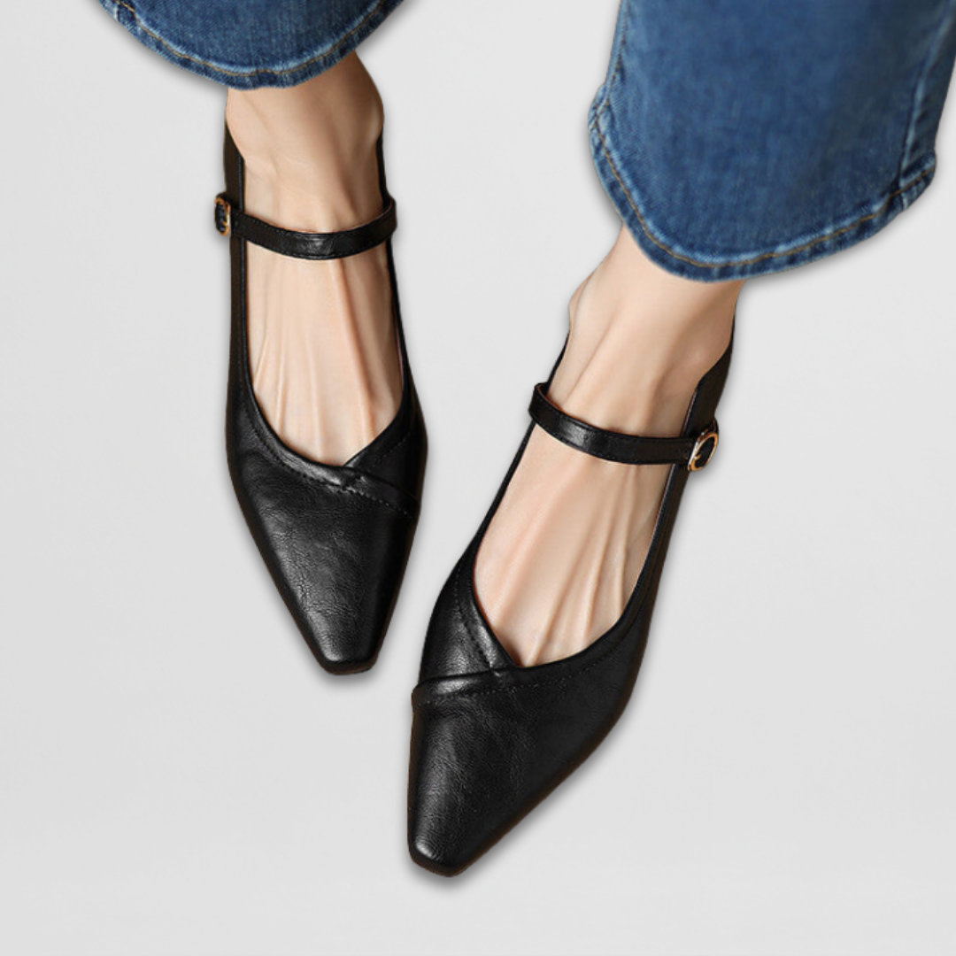 Eliza | Flache Sandalen