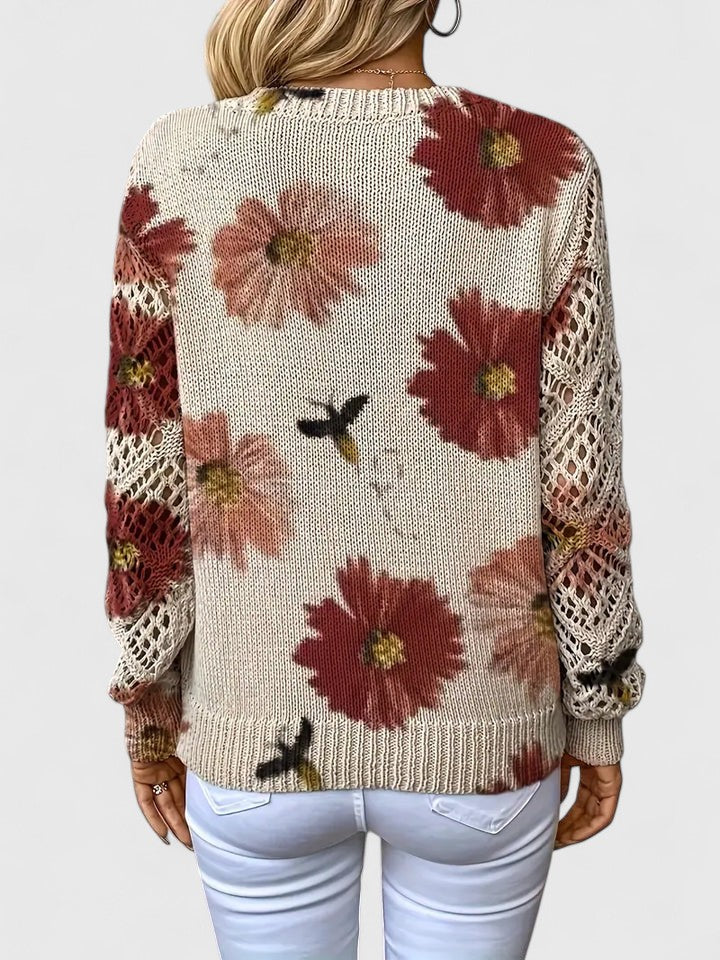 Anaya | Floral Elegant Sweater