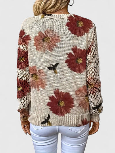 Anaya | Floral Elegant Sweater