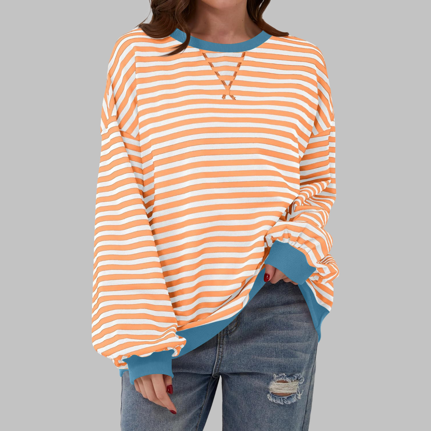 Paloma | Long Sleeve Round Neck Sweatshirt