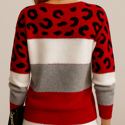 Mellisa | Leopard Print  Sweater