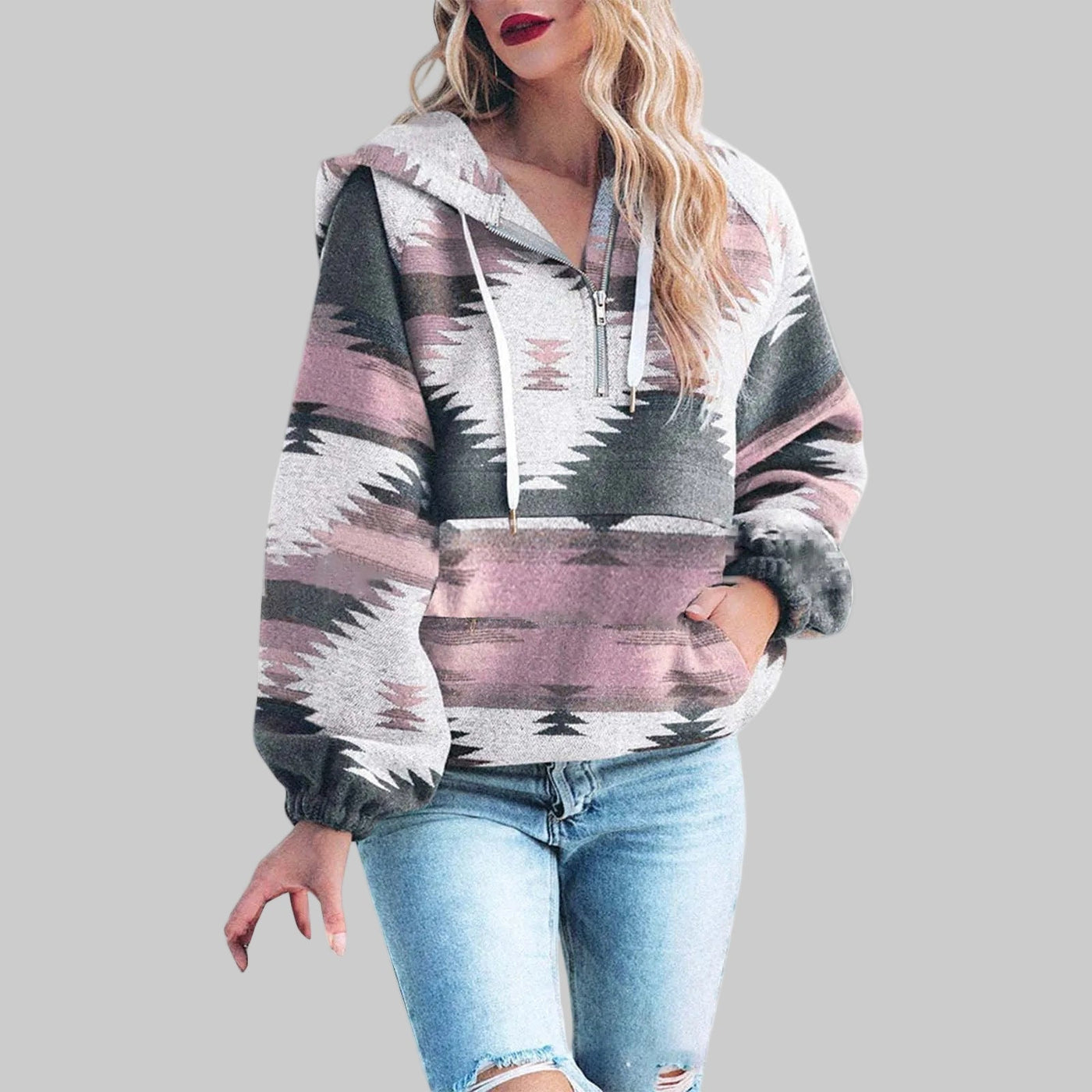 Darlene | Long Sleeve Hoodie Sweatshirt