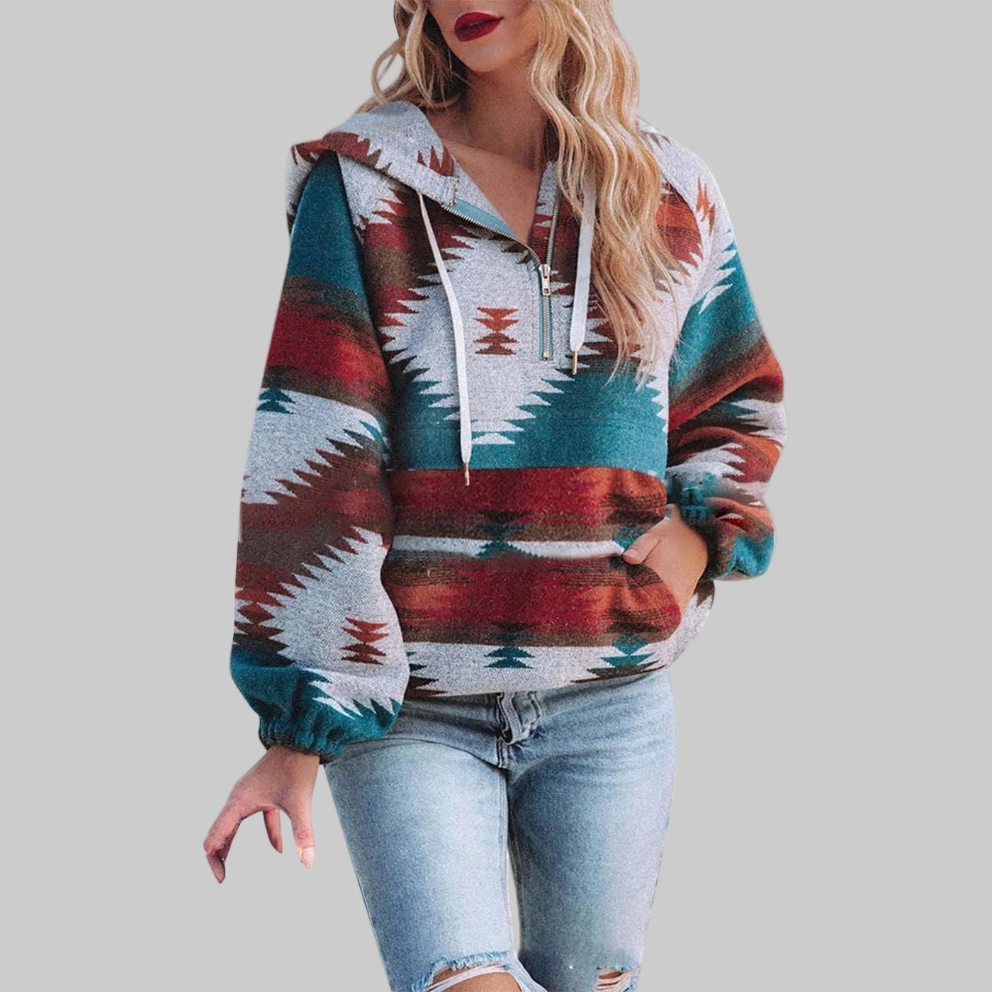 Darlene | Long Sleeve Hoodie Sweatshirt