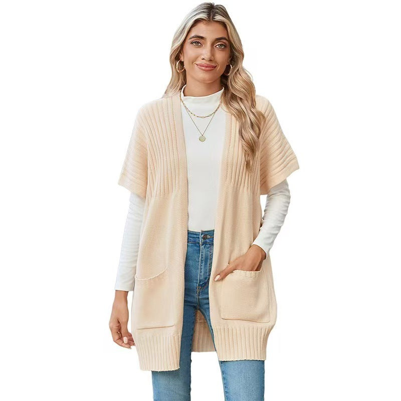 Casandra | Lightweight Open-Front Knit Cardigan