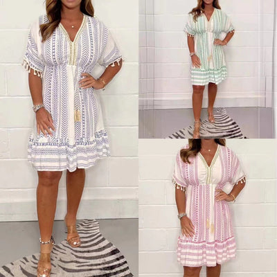 Gail | Vintage Bohemian Summer Dress
