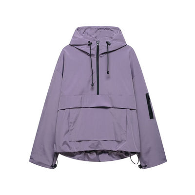 Noreen | Hooded Windbreaker Jacket