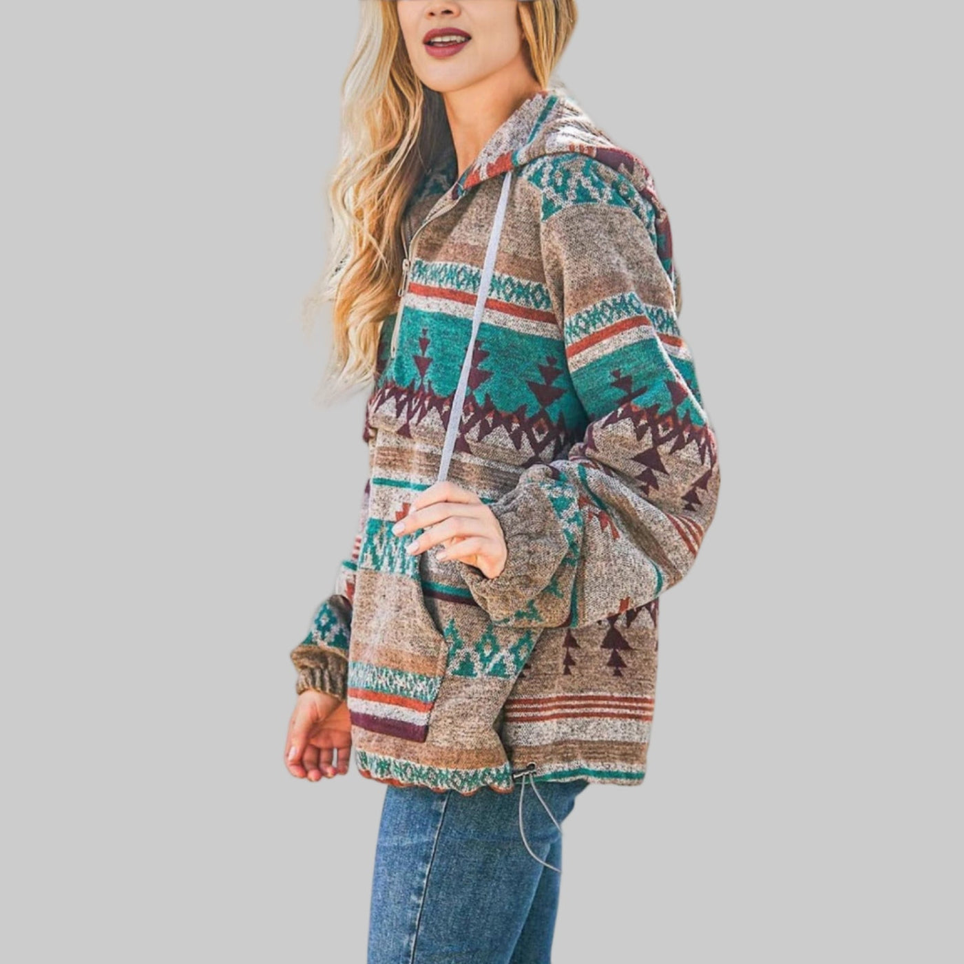 Darlene | Long Sleeve Hoodie Sweatshirt