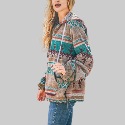Darlene | Long Sleeve Hoodie Sweatshirt