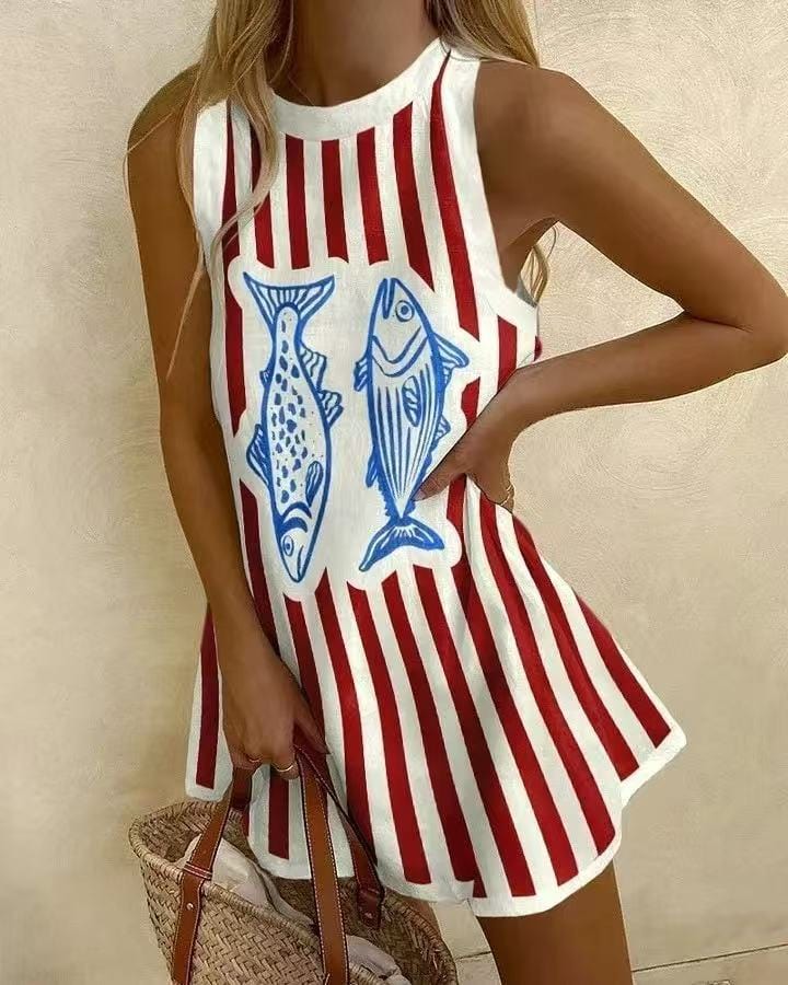 Elfriede - Leinen Minikleid