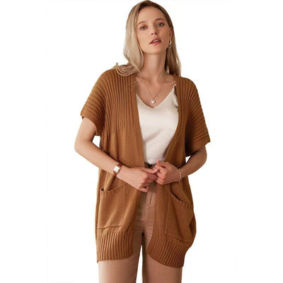 Casandra | Lightweight Open-Front Knit Cardigan