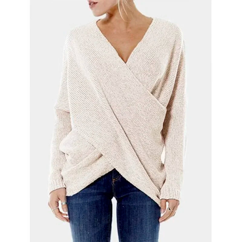 Sharon | Winter Batwing Knitted Sweater