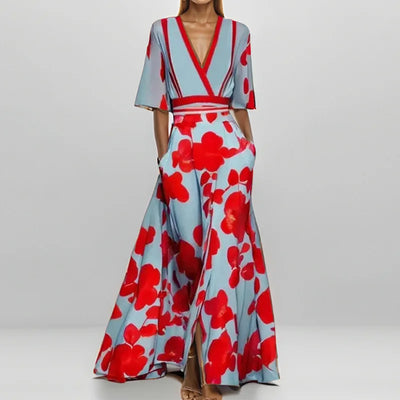 Kimmy | Elegant Long Floral Dress