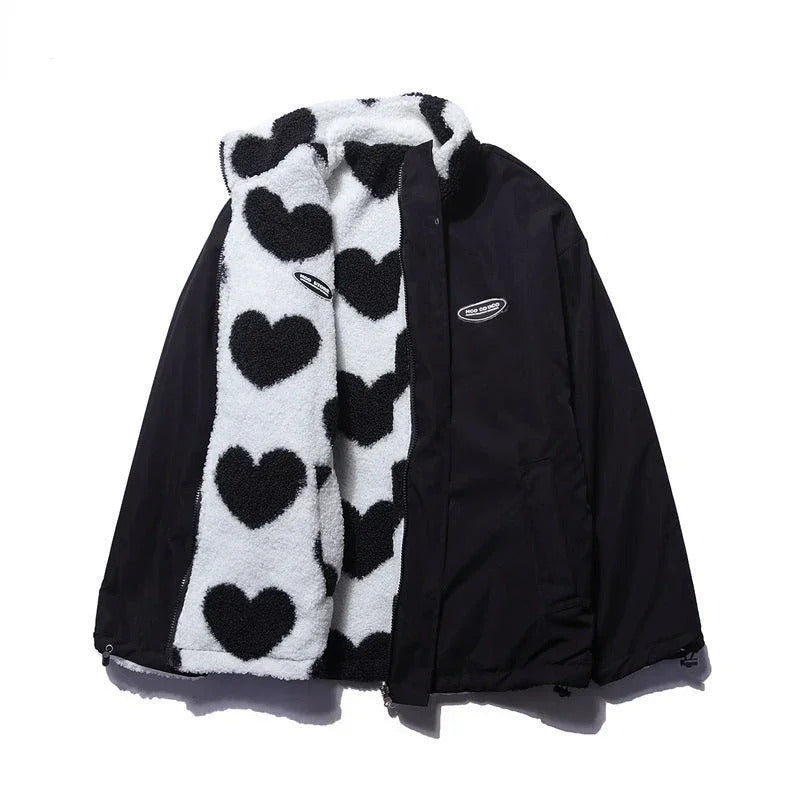 Nimfa | Reversible Heart Jacket