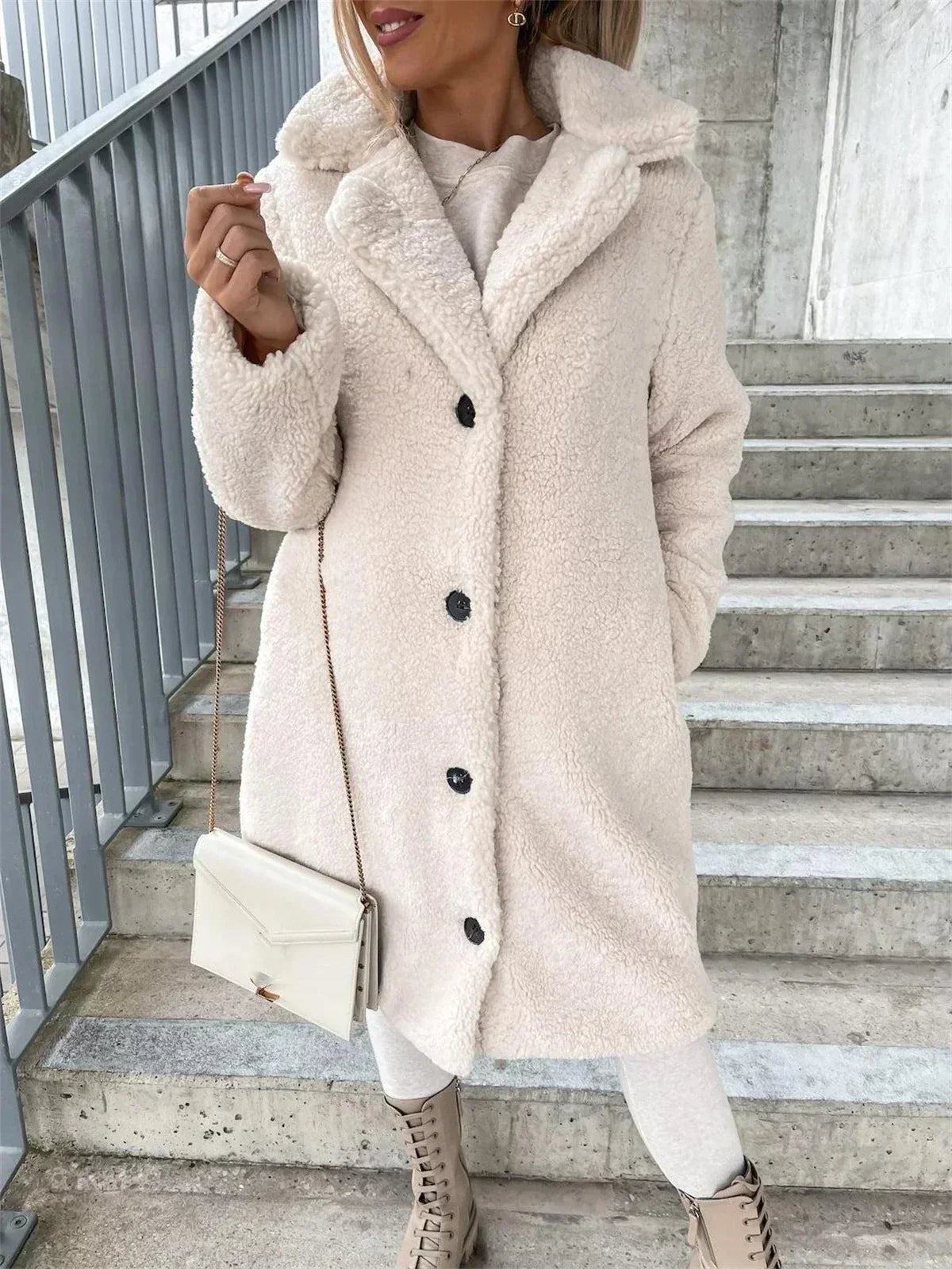 Nica | Soft Teddy Jacket