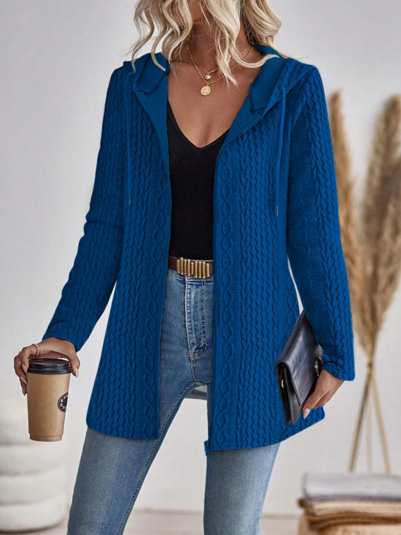 Sharmaine | Elegant Hooded Sweatshirt