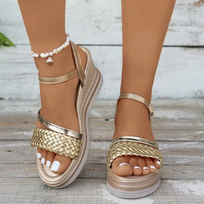 Ayala | Orthopedic Shimmer Sandals