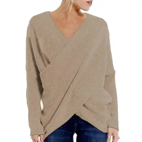 Sharon | Winter Batwing Knitted Sweater