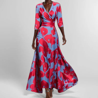 Kimmy | Elegant Long Floral Dress