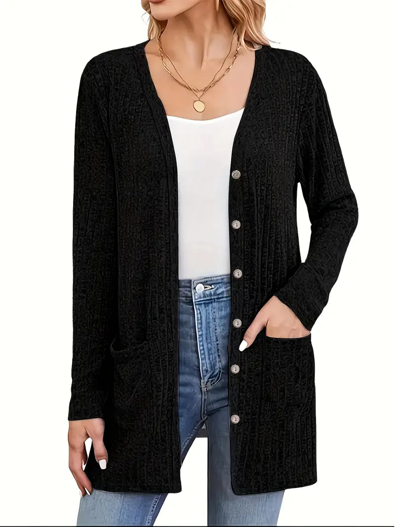 Yoshi | Graceful Long Cardigan