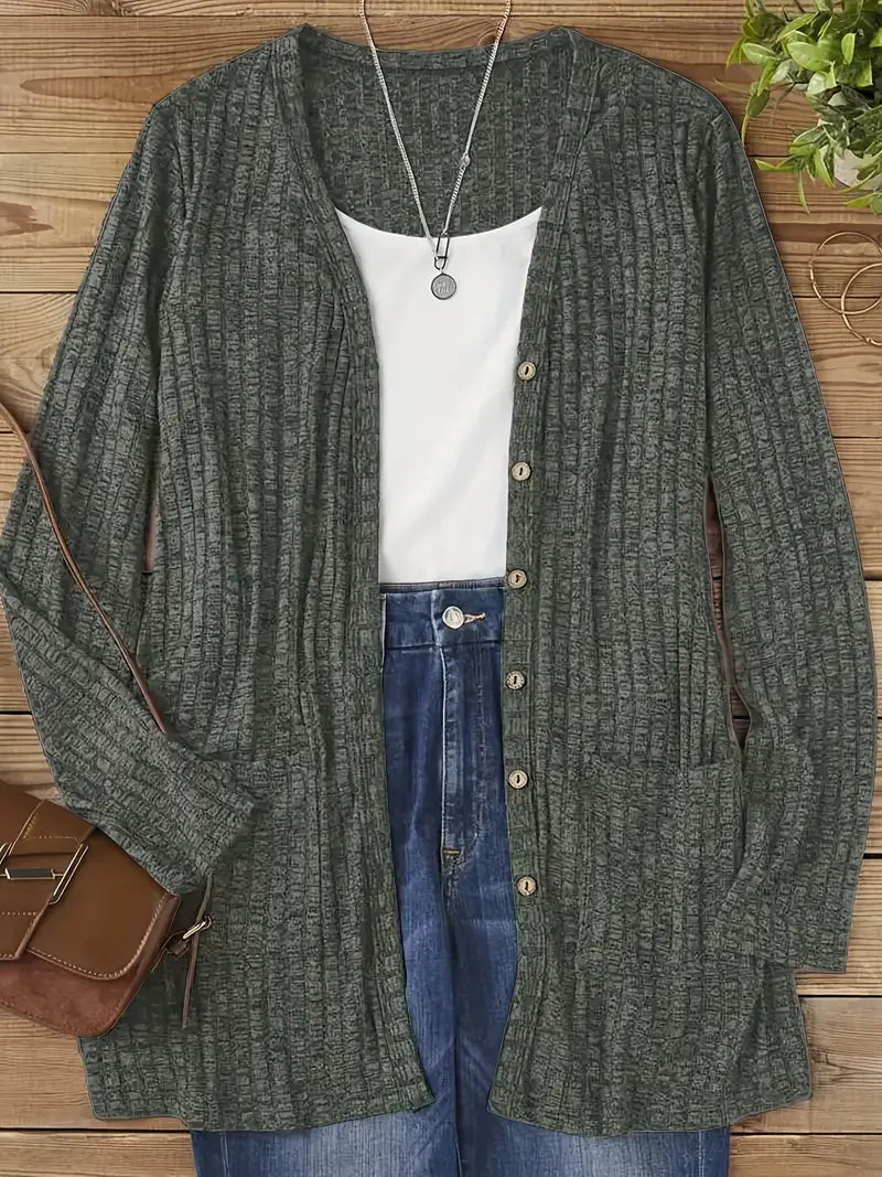 Yoshi | Graceful Long Cardigan