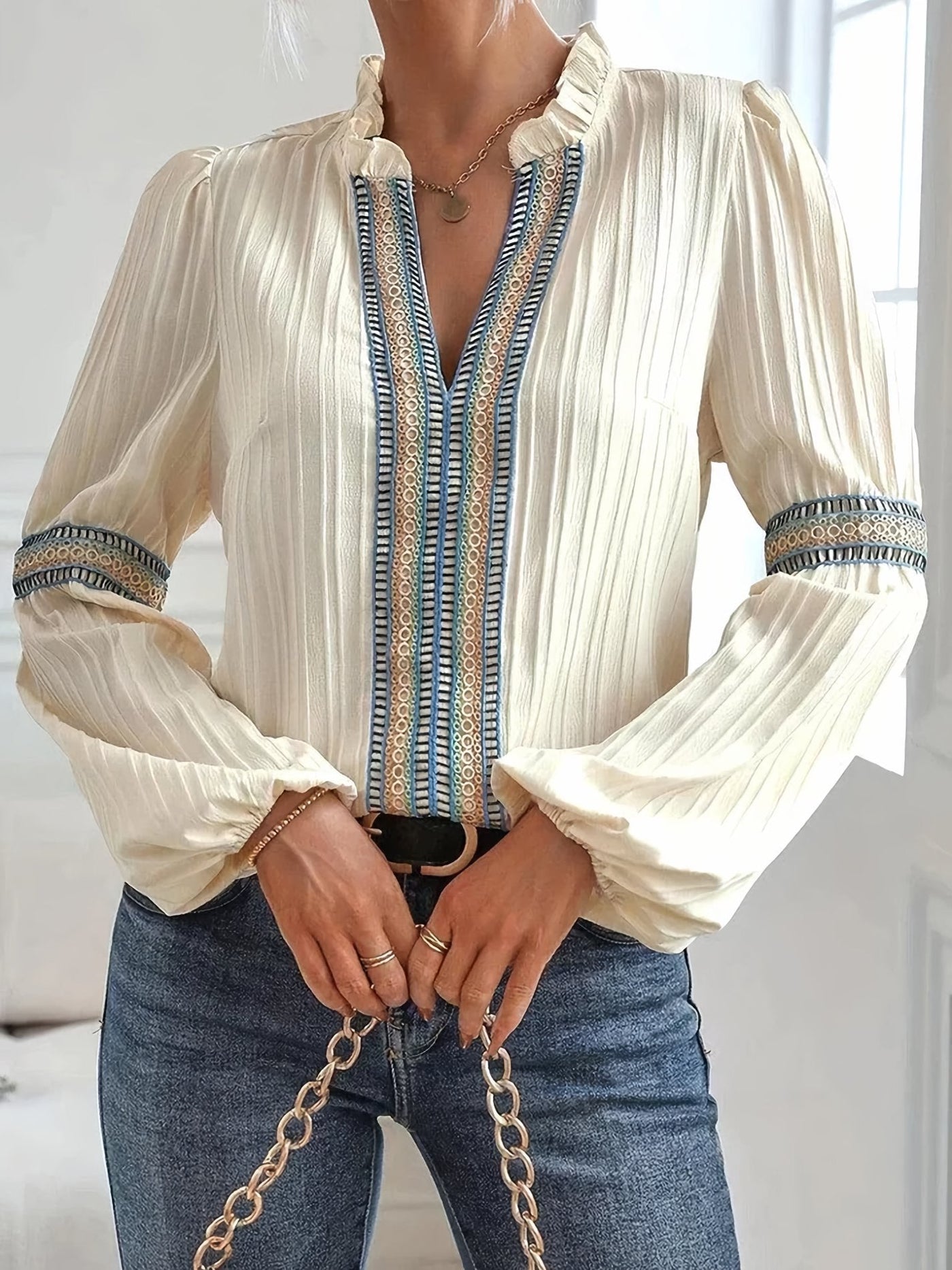 Cora | Lace Essence Blouse