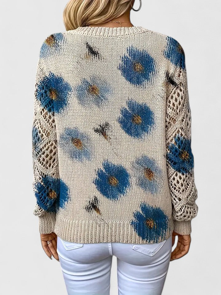 Anaya | Floral Elegant Sweater
