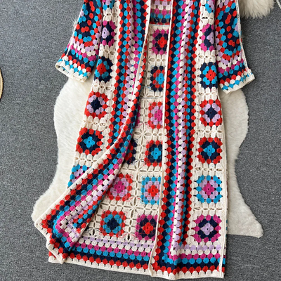 Jelly | Colorful Knitted Cardigan