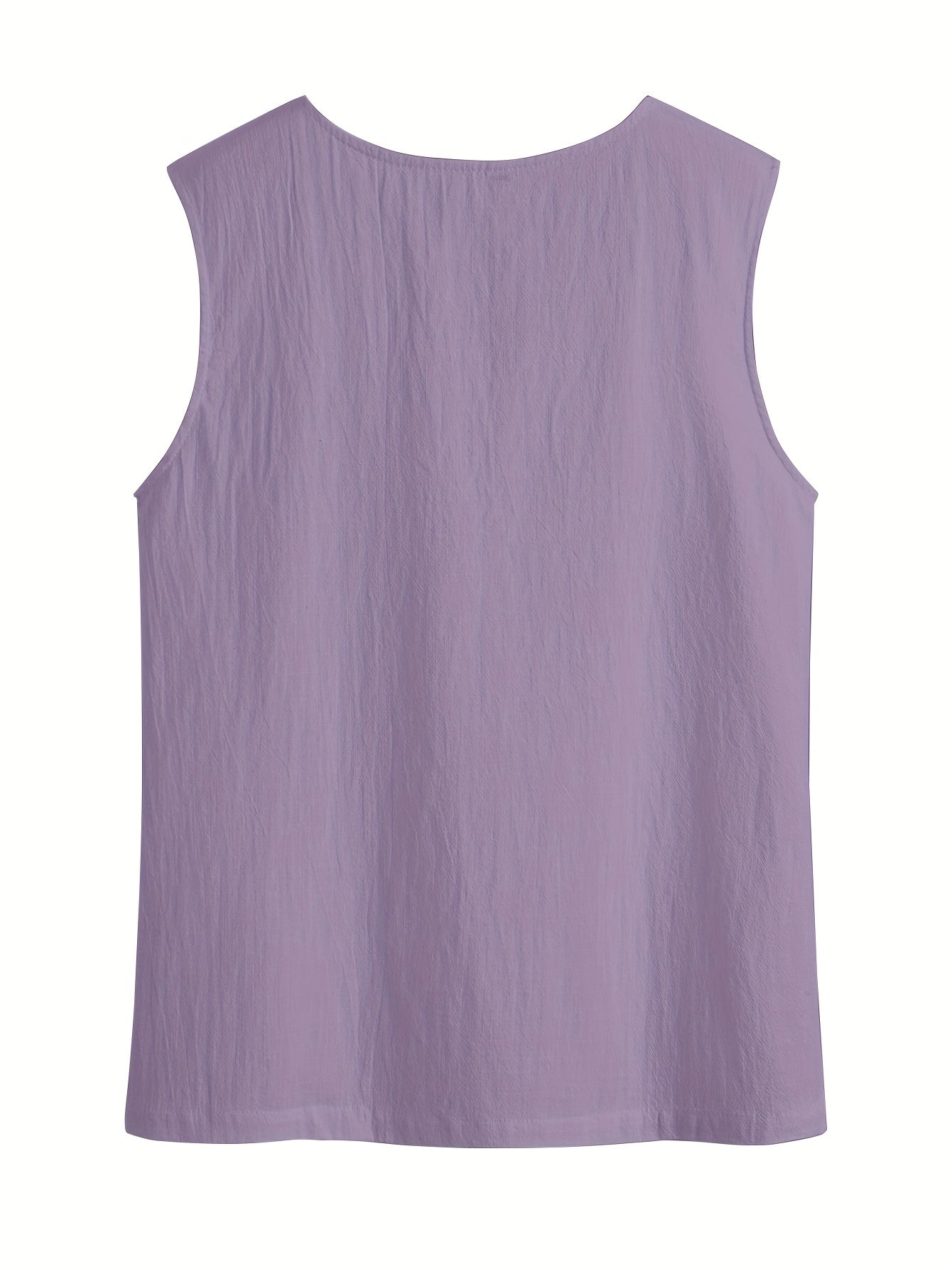 Fara | V-Neck Sleeveless Pullover Vest