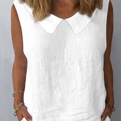 Fara | V-Neck Sleeveless Pullover Vest