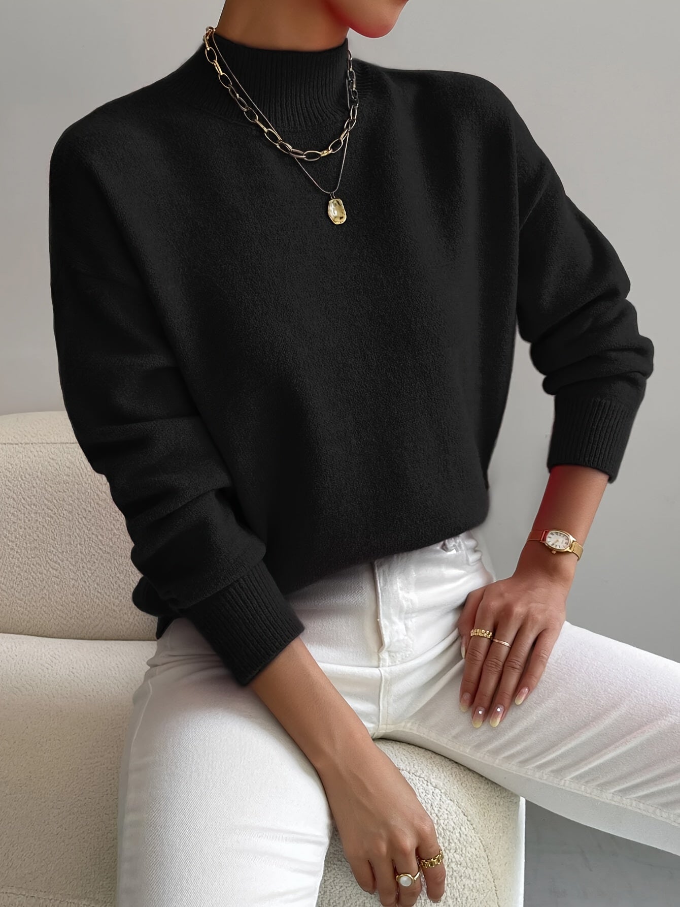 Skylier | Elegant Turtleneck Sweater