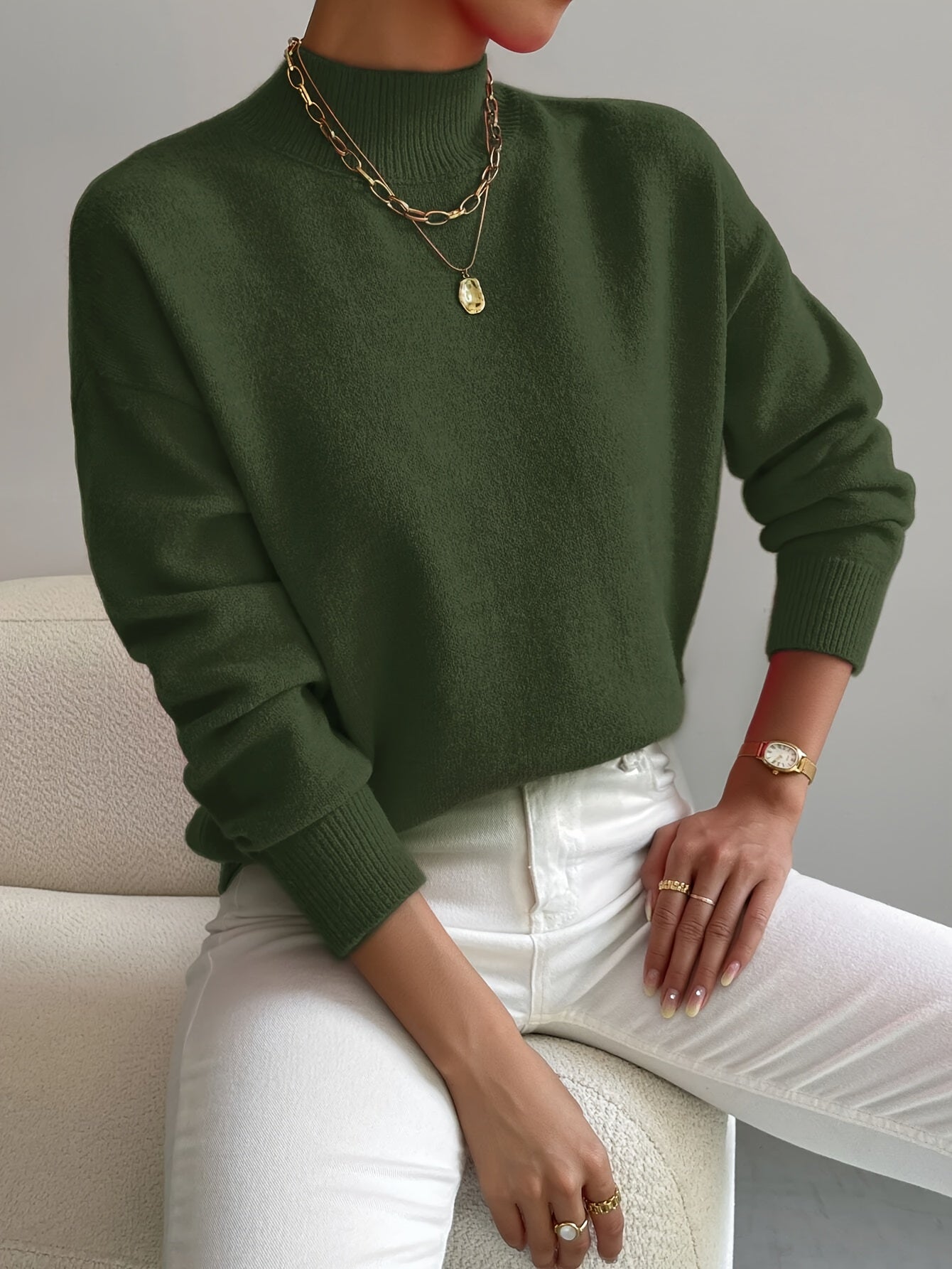 Skylier | Elegant Turtleneck Sweater