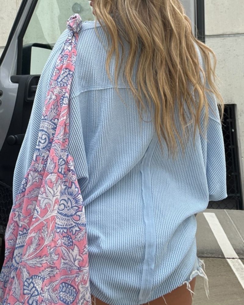 Valley | Ribbed Knit Long Sleeve Sweater